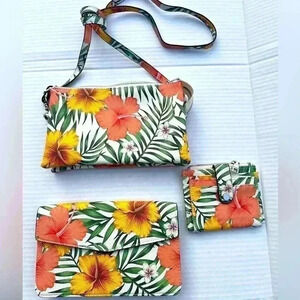 Jen and Co Crossbody Bag with matching wallet and phone wallet